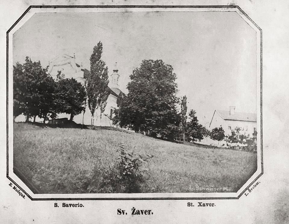 Crkva sv. Franje Ksaverskog 1864. godine